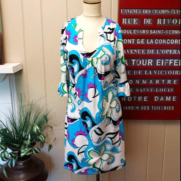 Jude Connally | L bell sleeve tunic dress
